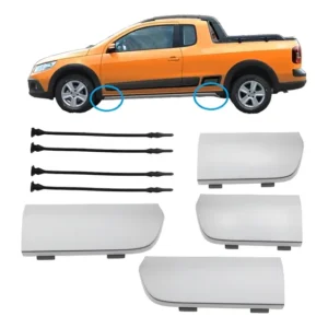 Moldura Tampas Macaco Spoiler Saveiro Cross G5 G6 Original