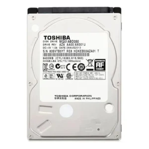 Hd Toshiba Notebook 500gb Cor Prateado - Excelente (Recondicionado)