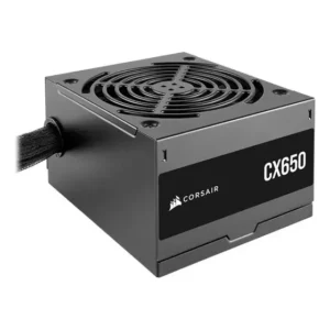 Fonte Corsair CX650, 650W, 80 plus bronze, Preto