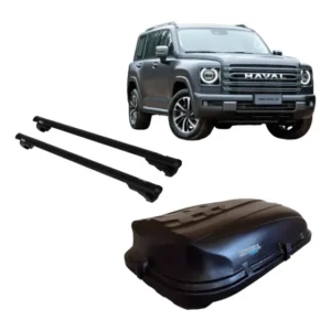 Bagageiro Maleiro De Teto Para Haval H9 460l Motobul + Rack