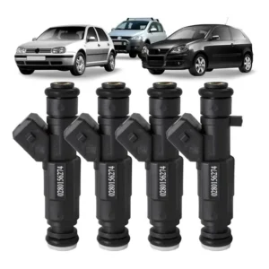 Kit 4 Bico Injetor Polo/fox 1.6 8v Flex 2005 2006 2007 2008
