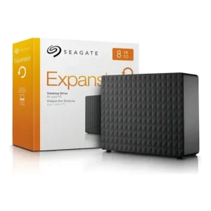 Hd Externo Seagate Expansion 8tb Usb 3.0 Steb8000100 Cor Preto