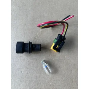 Conector Lampada Lanterna Placa Gol G3 G5 G6 Branco