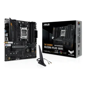 Placa Mãe Asus Tuf Gaming A620m-plus Wifi, Amd Am5, Matx Preto