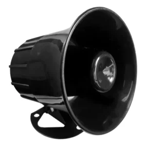 Sirene Eletrônica 24v Bitonal 110db 15w Fixação Parafuso