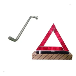 Kit Triângulo Segurança Com Chave Roda Fiat Ducato 2001 2002