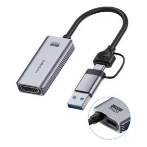 Placa Hagibis Usb 3.0 De Captura De Vídeo, Pd 100w Hdmi