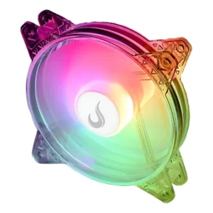 1 Fan Ventoinha Cooler Crystal Sound Argb