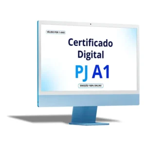 Certificado Digital Pj A1 - 1 Ano - Emissão Rápida