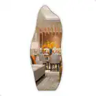 Espelho Orgânico Retrô Moldura Em Couro 3cm 170x70cm - Flame Moldura Café - Imagem 7