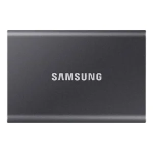SSD portátil Samsung T7 Titan de 1TB para armazenamento rápido.
