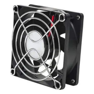 4x Micro Ventilador Cooler Ventoinha 80x80x25 24v C/ Grade
