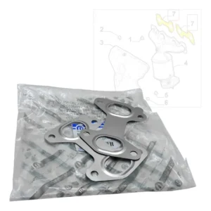 Par Junta Do Coletor Escape Motor Fire Fiat Siena 55194291