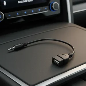 Cabo De Audio P2 Macho X Usb Femea 20cm Radio Carro Som