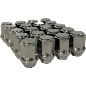 Jogo 20 Porcas Roda F1000 F100 F75 1/2x20 Cromadas Ch21
