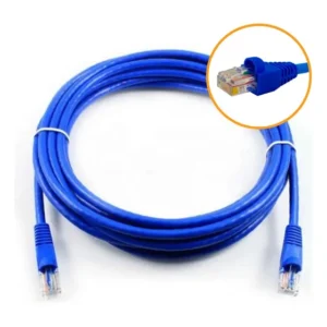Cabo De Rede Patch Cord 4m Cat6 Furukawa Rj45 Azul Gigabit