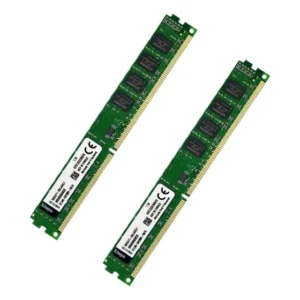 2 Memórias Kingston Ddr3 8gb (2x8gb=16gb)1600mhz Desktop