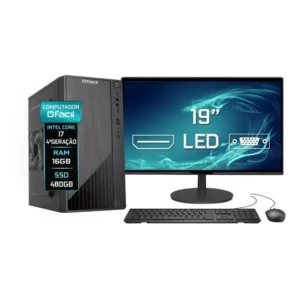 Computador Completo Fácil Intel I7 4a Geração 16gb Ssd 480gb 480 Gb 16 Gb Intel H Series