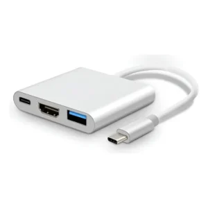 Cabo Type-c 3 Adaptador Em 1 Usb-c Hdmi Usb 3.1 Macbook 118