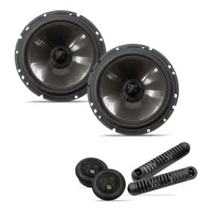Par De Alto Falantes 6 Polegadas + Tweeters Bravox Cs60bk