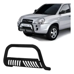 Quebra Mato Tucson 2010 2011 2012 2013 2014 Preto Com Chapa