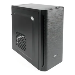 Gabinete C3Tech MT-30BK Micro ATX com Fonte 200W 2 Baias Preto USB Áudio