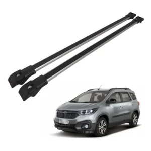 Suporte Bagageiro Teto Travessa Spin Ltz 20 21 22 2023 Slim Cor Prata