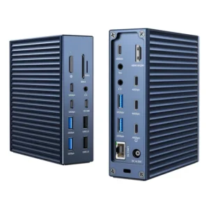 Dock Station 21 Em 1 Thunderbolt 4 40gbps Hdmi 8k Macbook Pr 127/220v