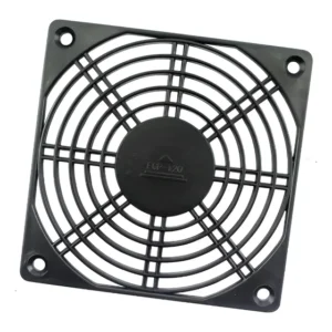 12 Peças Tela Grade Plástica Para Cooler 120 X 120mm Preto