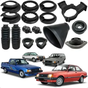 Kit Coxim Calço Batente Suspensão Cardan Chevette 81 A 94