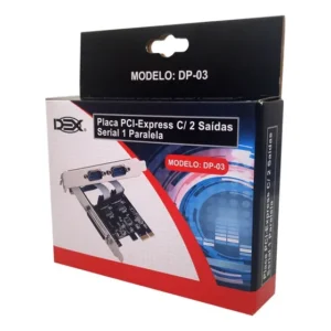 Placa Pci Multiserial Serial 2 Portas + Paralela Low Profile