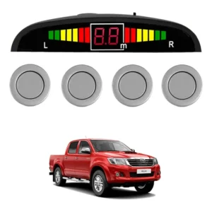 Sensor De Ré Estacionamento Prata Toyota Hilux Gaso 2013