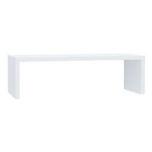 Suporte Para Apoio Base Notebook Mesa Monitor Escritório Branco