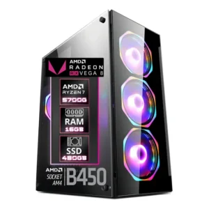 Pc Gamer Fácil Pulse Amd Ryzen 7 5700g Radeon Vega 8 Ssd 480 480 Gb 16 Gb Radeon Vega
