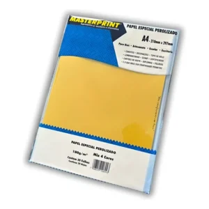 Papel Especial Perolizado 180g A4 20 Folhas - Masterprint