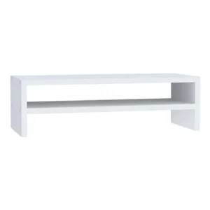 Suporte Apoio Base Para Notebook Mesa Monitores Escritório Branco