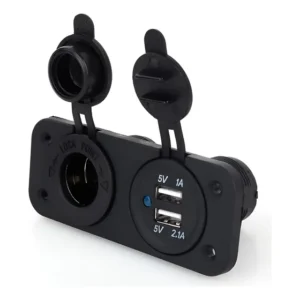 Painel Conjugado Tomada Tomada Isqueiro Com Usb 12v/24v