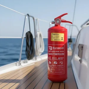 Extintor 2 Kg Abc Com Suporte Para Barcos - Validade: 5 Anos