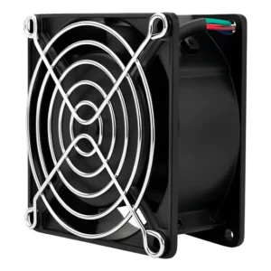 Micro Ventilador Cooler Ventoinha 80x80x38 110/220v C/ Grade