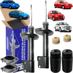 Par Amortecedor Dianteiro Batente Coifa Corsa Celta Classic
