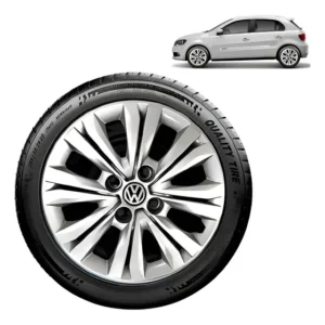 Jogo De 4 Calotas Aro 15 Vw Gol Voyage G5 G6 G7 Virtus