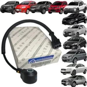 Sensor Detonação Original Fiat Motor 1.6 1.8 16v E-torq Flex