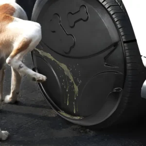Kit 4 Capa Protetora Roda Pneu Xixi Cachorro Serve Aro 13a18 Preto