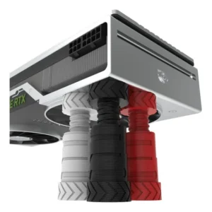 Suporte Vertical De Placa De Vídeo 5cm A 8cm Diversas Cores Cor Vermelho