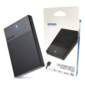 Hd Externo 500gb Exbom Portátil Usb 3.0 Para Ps4 Ps5 Xbox Pc Preto Preto