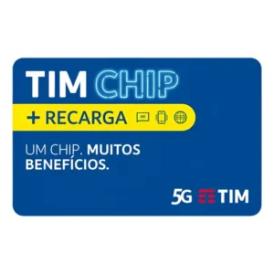 Tim Chip Pré Pago Com Recarga 3 En 1