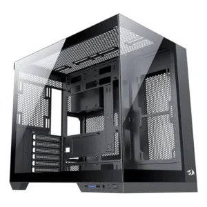 Gabinete Gamer Redragon Wideload Pro Preto Ca-604b-pro