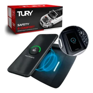 Carregador Indução Sem Fio Plug Play Tury Icharger 1.0 S Preto