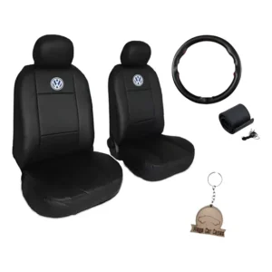 Kit Capa Bancos Couro Frentes Volkswagen Dianteiros Saveiro