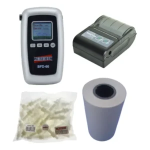 Kit Etilômetro Bfd-60 Impressora Térmica Bocais Rolo Papel